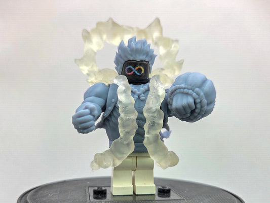 Custom 3D printed pirate buffed balloon body v2 with clear piece!