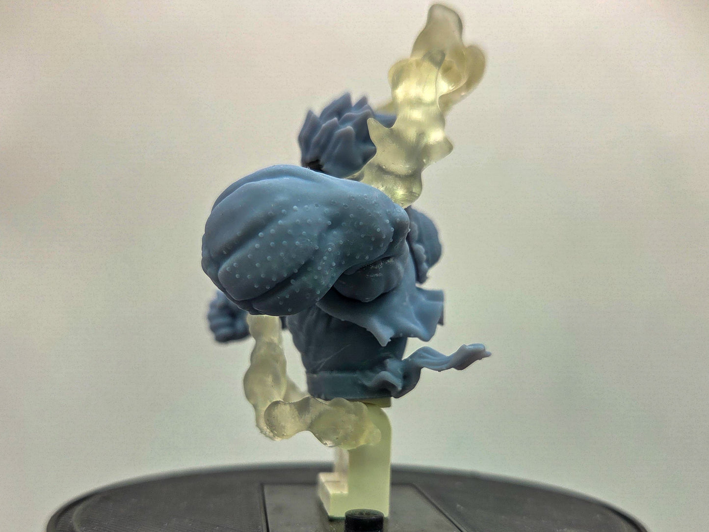Custom 3D printed pirate buffed balloon body v2 with clear piece!