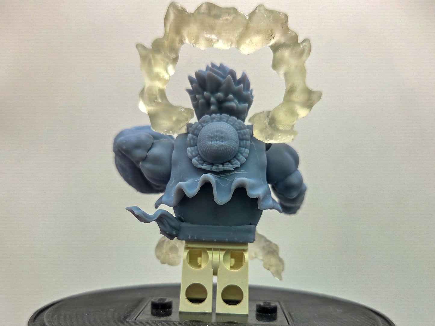 Custom 3D printed pirate buffed balloon body v2 with clear piece!