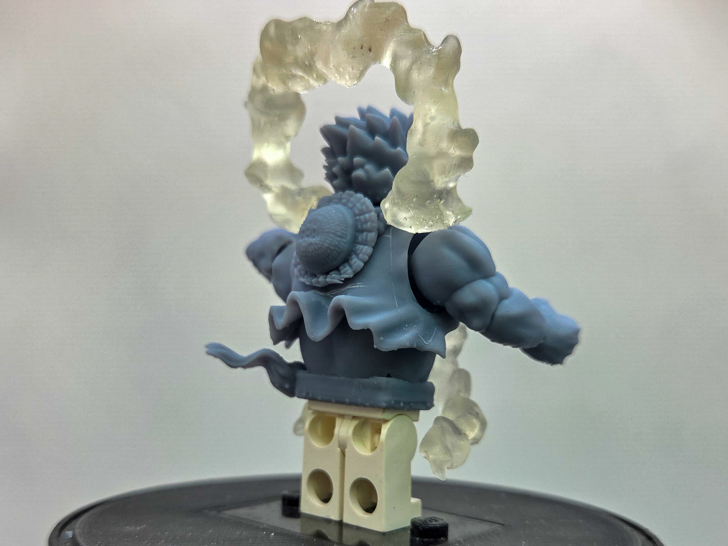 Custom 3D printed pirate buffed balloon body v2 with clear piece!