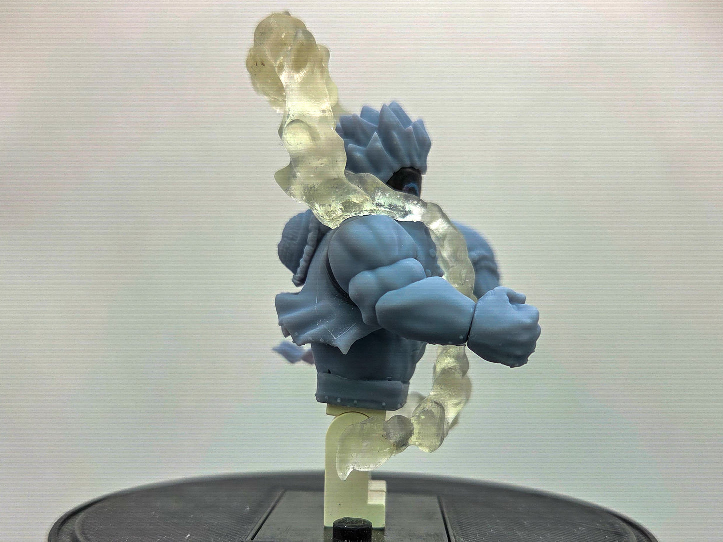 Custom 3D printed pirate buffed balloon body v2 with clear piece!