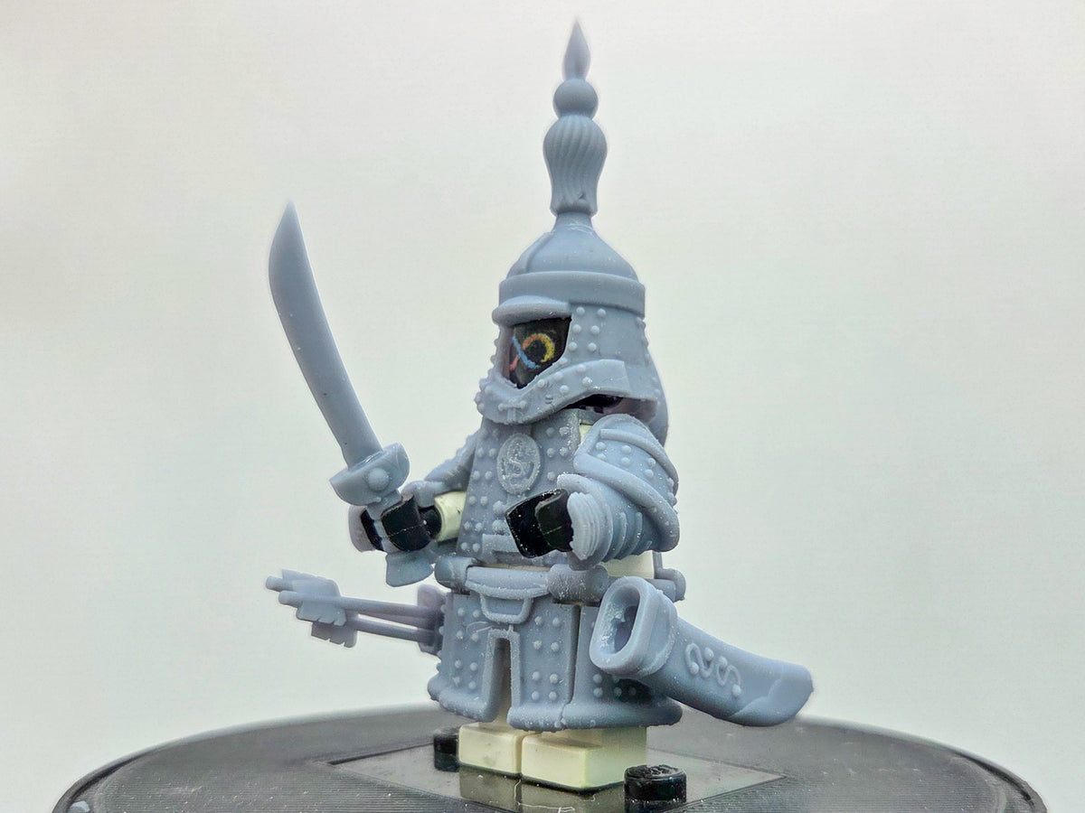Custom 3D printed chinese heavy armord warrior!