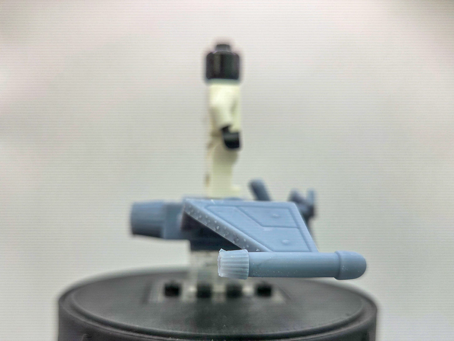 Custom 3D printed villain flying board with face