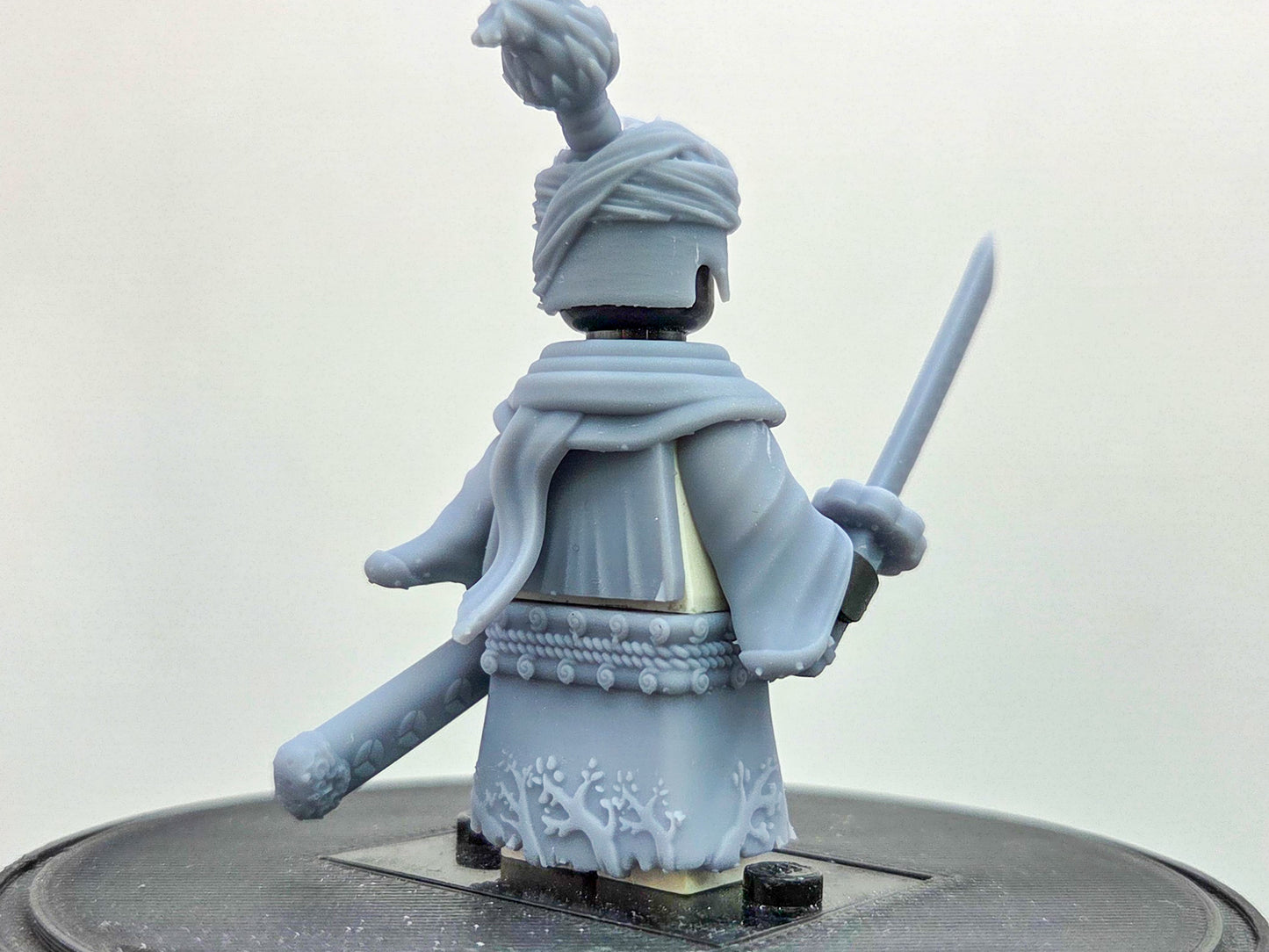 Custom 3D printed lost pirate zombie