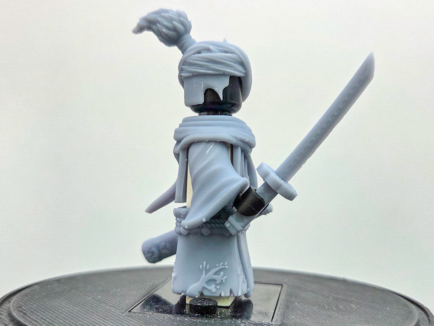 Custom 3D printed lost pirate zombie