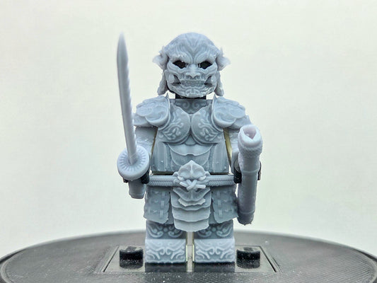 Custom 3D printed samurai fihgter with a lot of details!