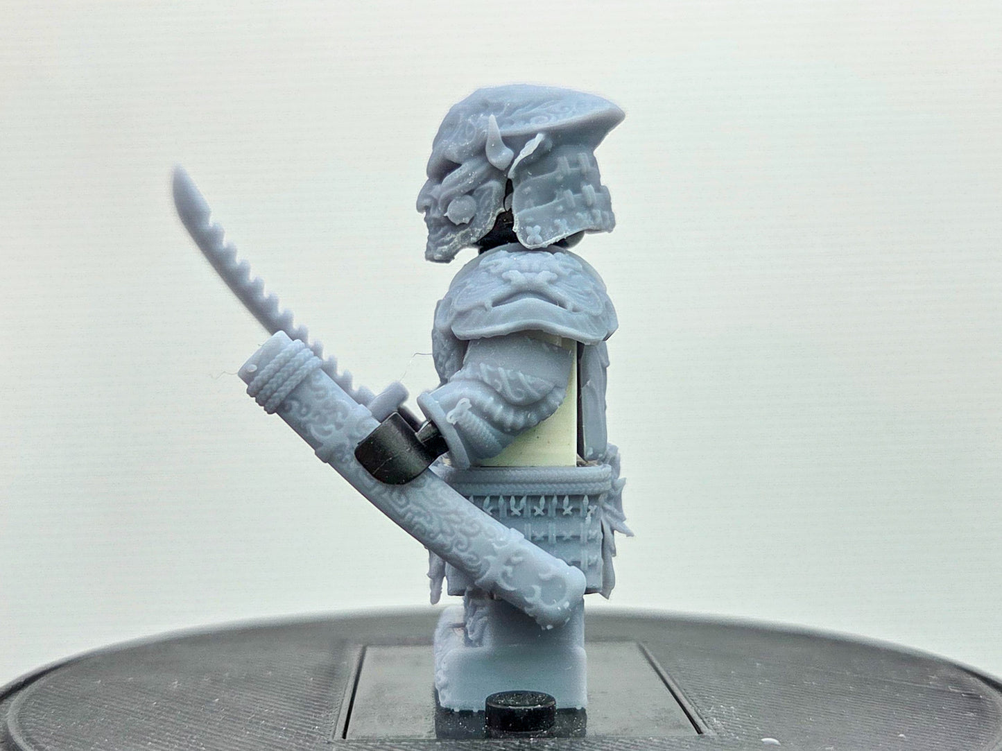 Custom 3D printed samurai fihgter with a lot of details!