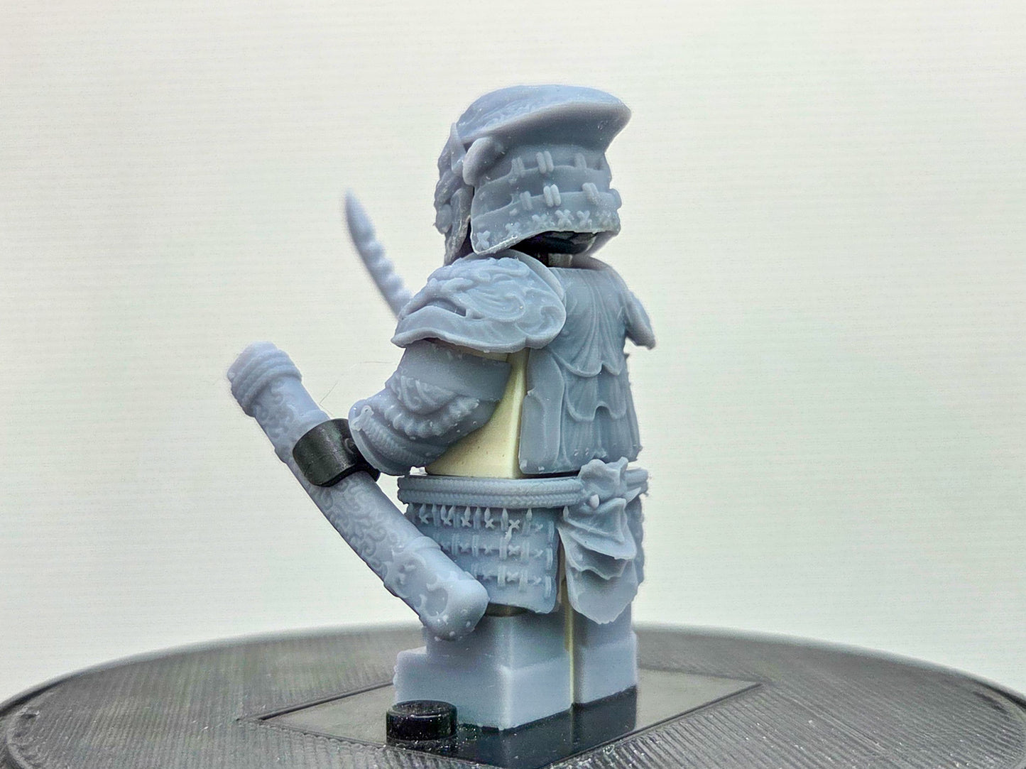 Custom 3D printed samurai fihgter with a lot of details!