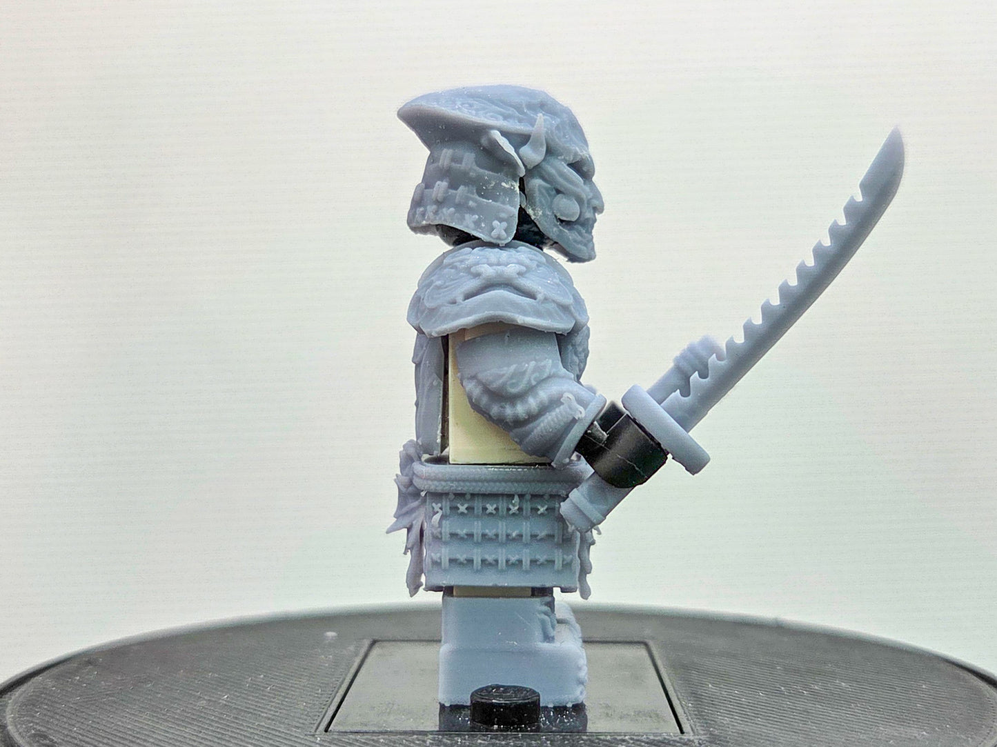 Custom 3D printed samurai fihgter with a lot of details!