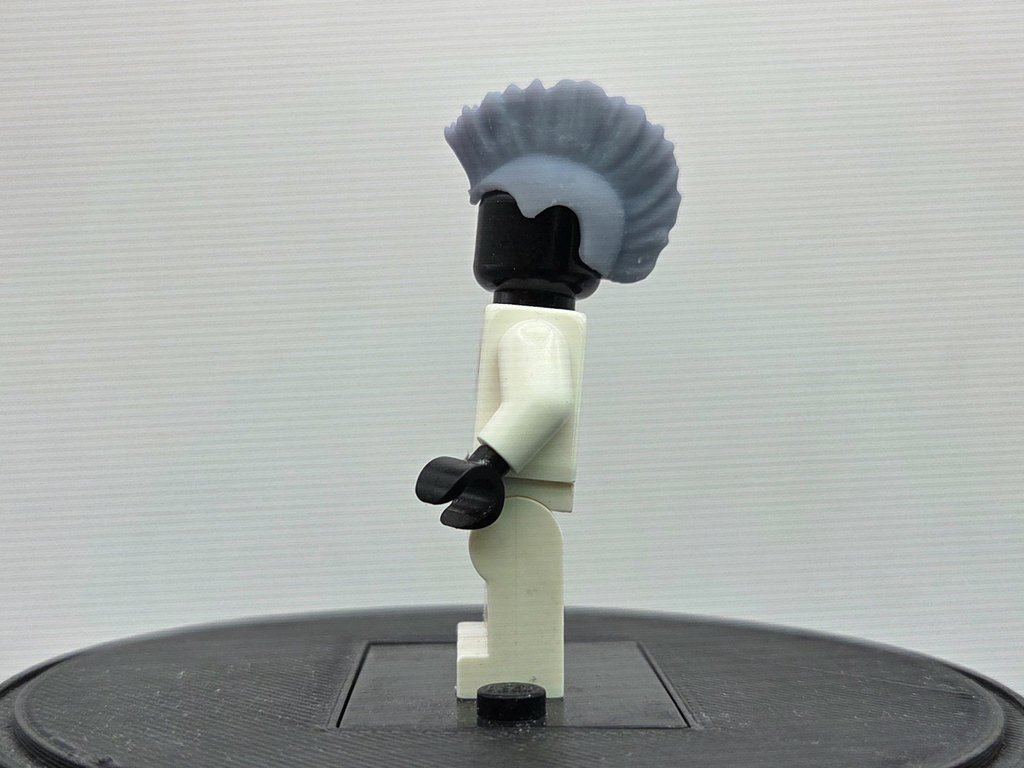 Custom 3D printed mohawk intergalactic hero!