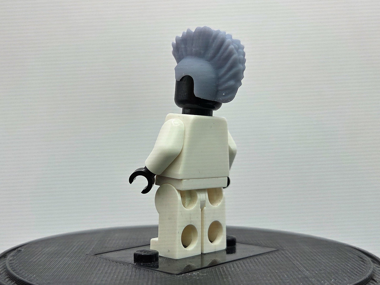 Custom 3D printed mohawk intergalactic hero!