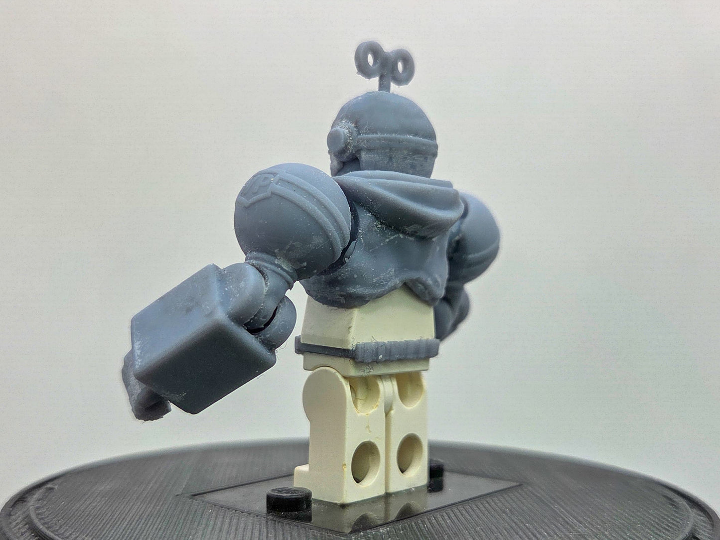 Custom 3D printed full robot pirate !