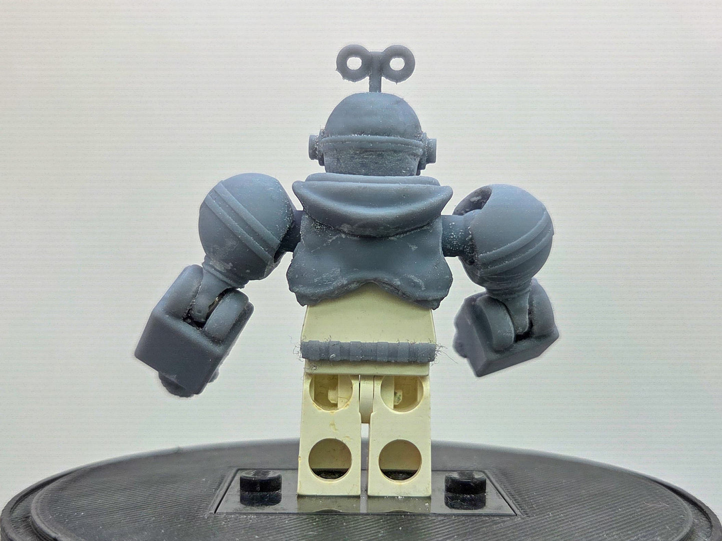 Custom 3D printed full robot pirate !
