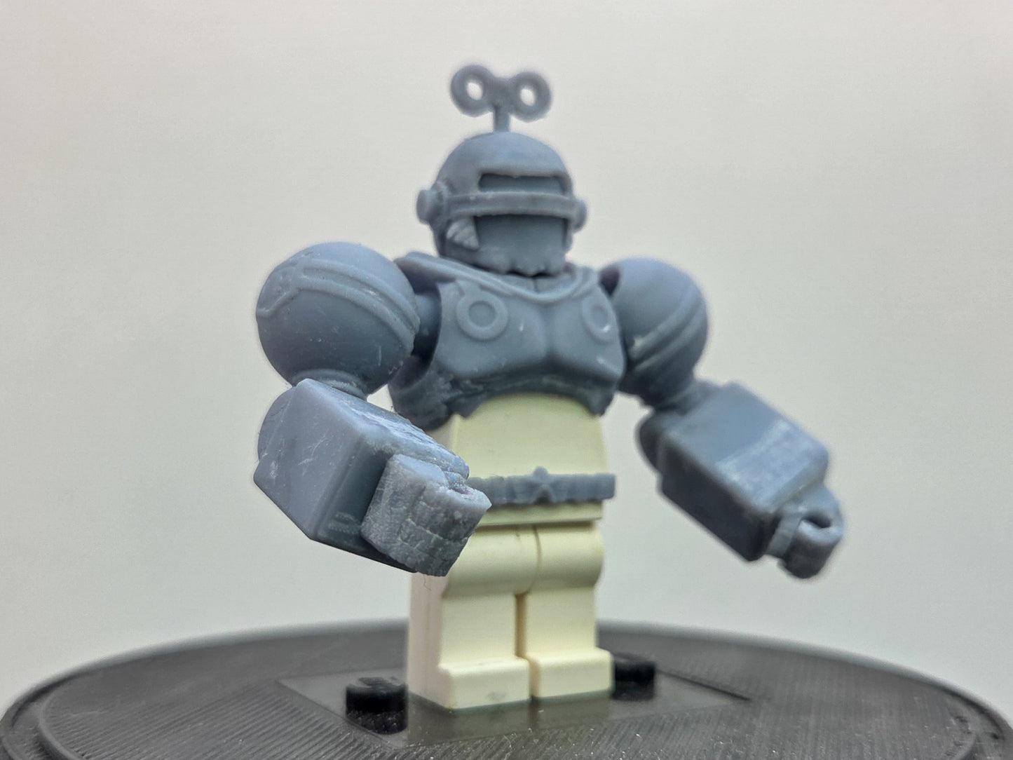 Custom 3D printed full robot pirate !