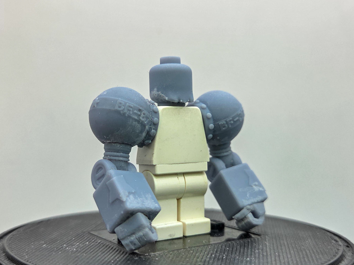 Custom 3D printed robot pirate