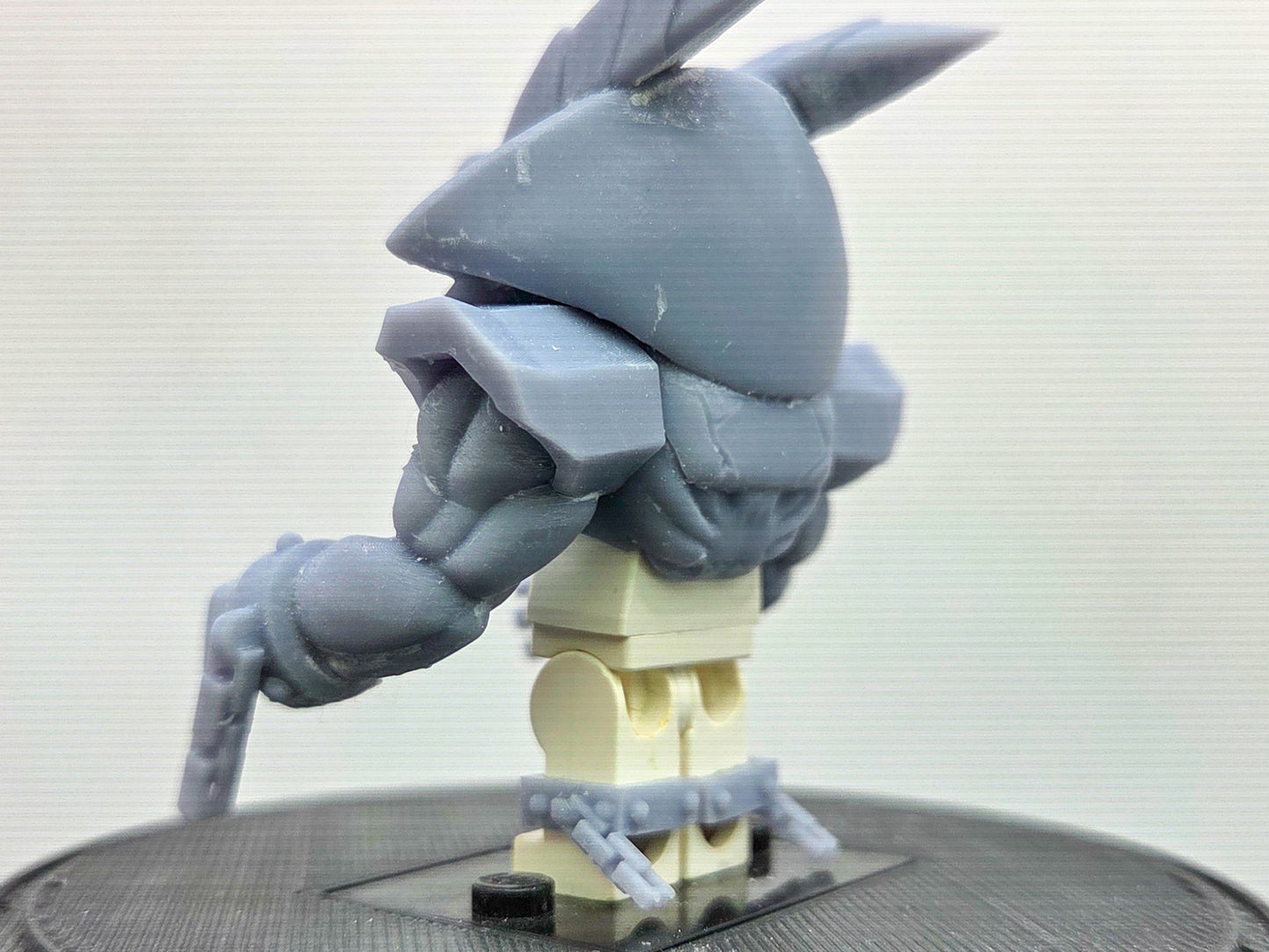 Custom 3D printed small forbidden!