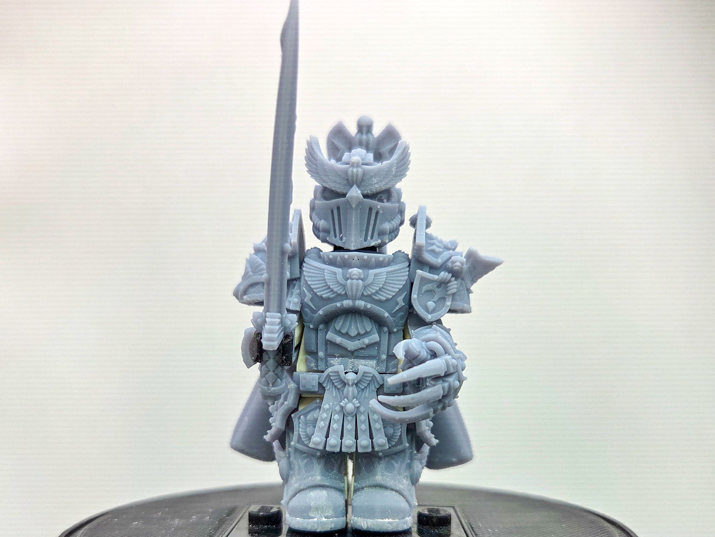 Custom 3D printed king galactic marine king!