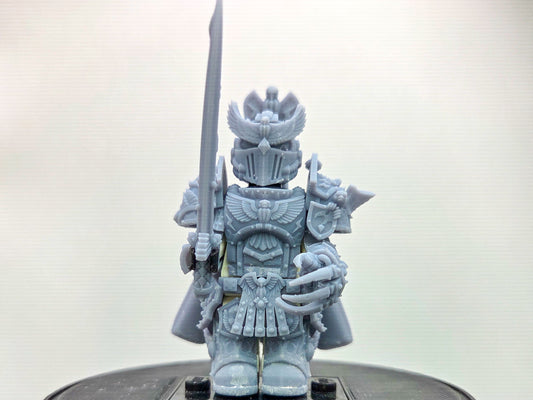Custom 3D printed king galactic marine king!