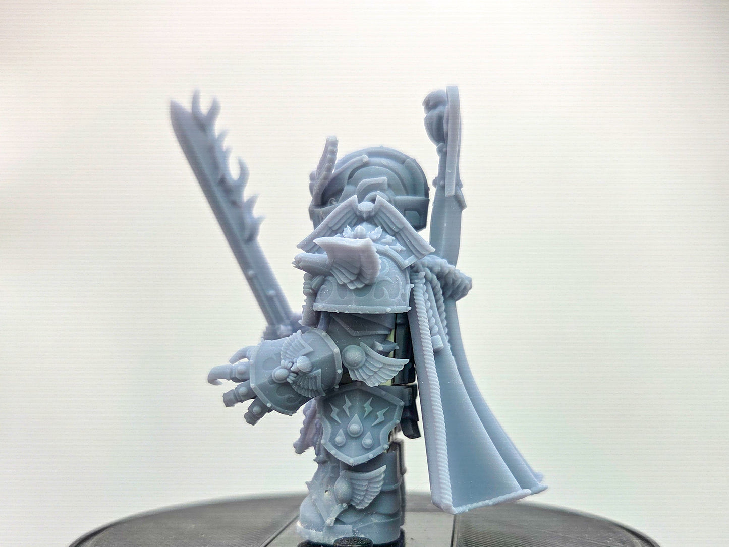 Custom 3D printed king galactic marine king!