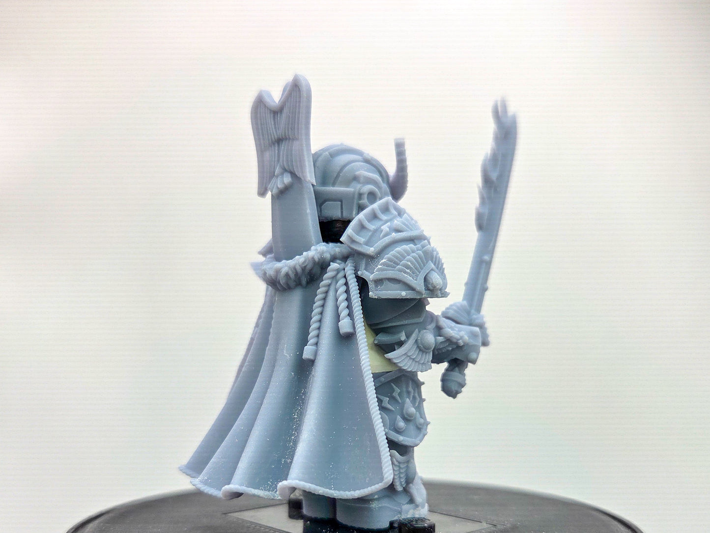 Custom 3D printed king galactic marine king!