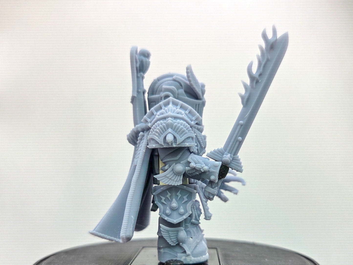 Custom 3D printed king galactic marine king!