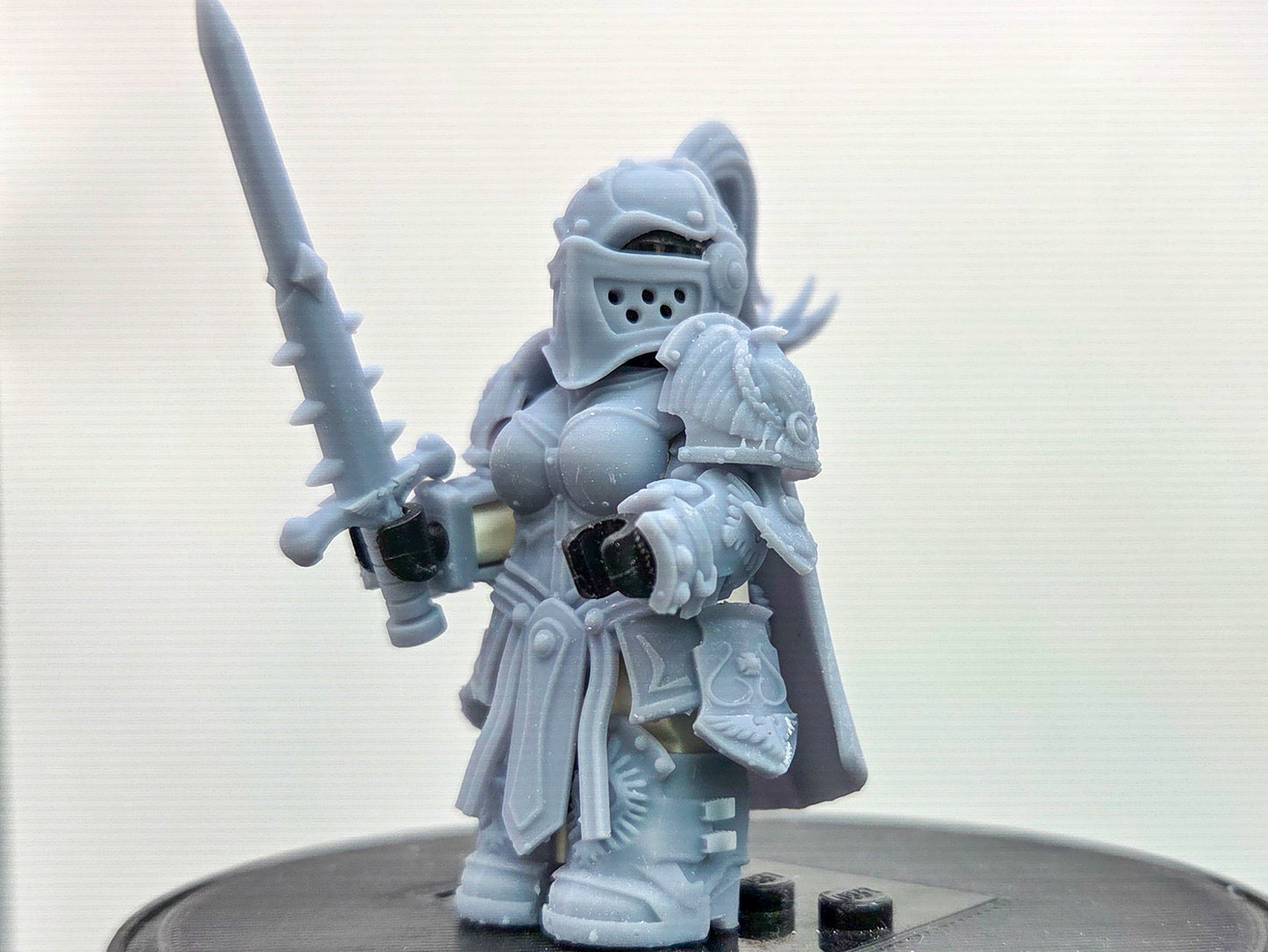 Custom 3D rpinted sister of galactic marines