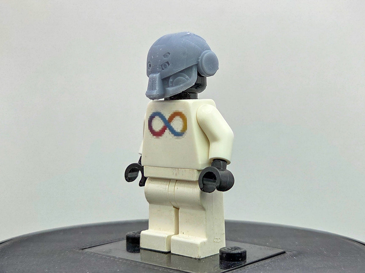 Custom 3D printed gear officer helmet!