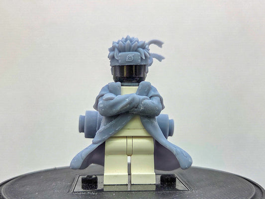 Custom 3D printed frog like ninja in pose!
