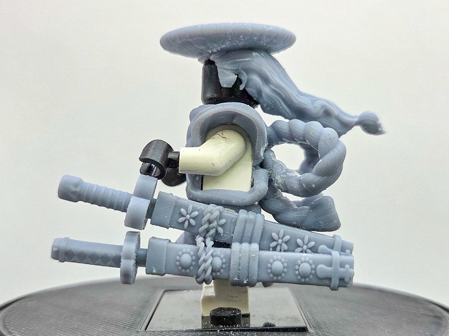 Custom 3D printed sword pirate that is a little crazy!