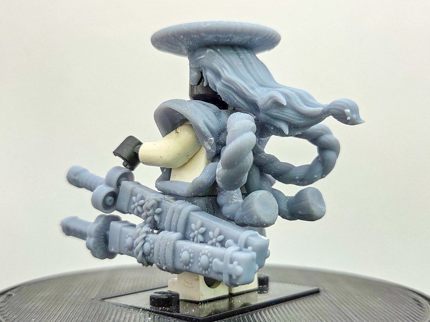 Custom 3D printed sword pirate that is a little crazy!