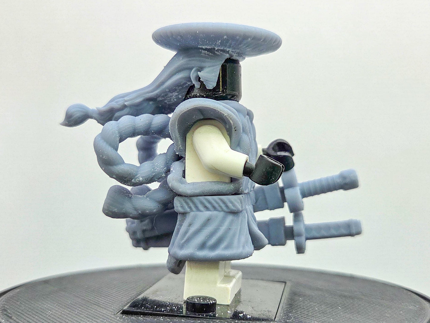 Custom 3D printed sword pirate that is a little crazy!