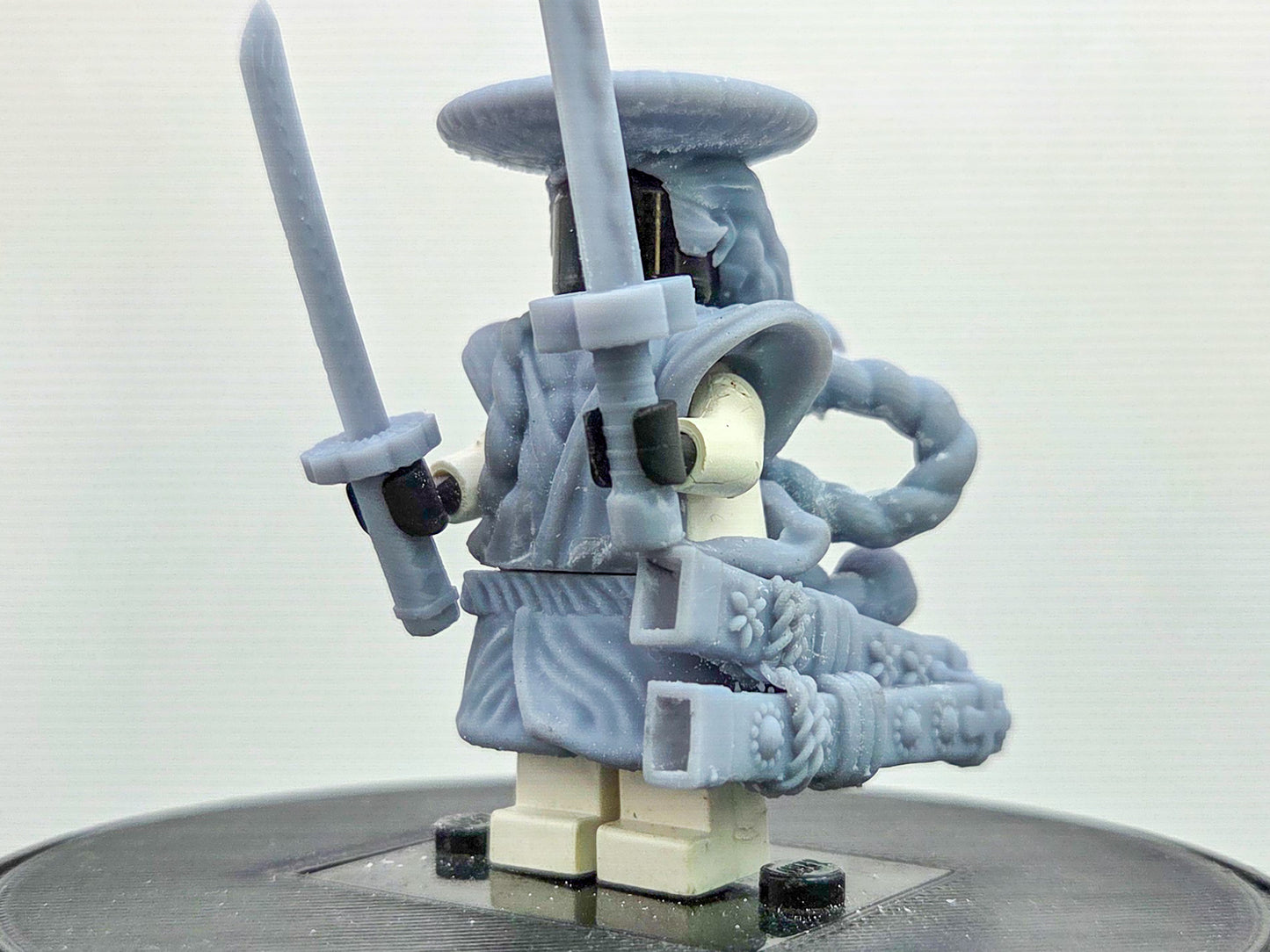 Custom 3D printed sword pirate that is a little crazy!