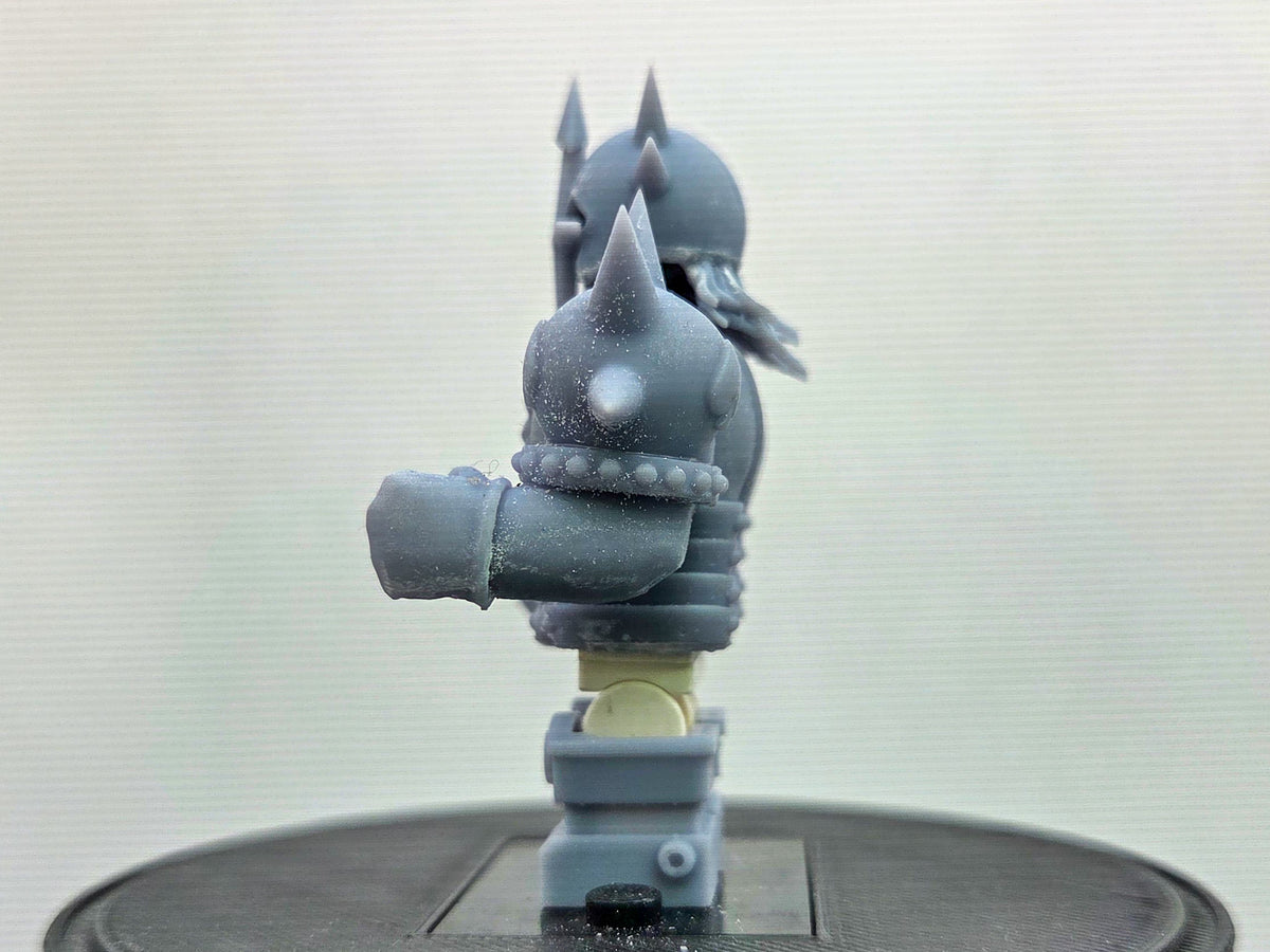 Custom 3D printed pirate that can turn into a castle!