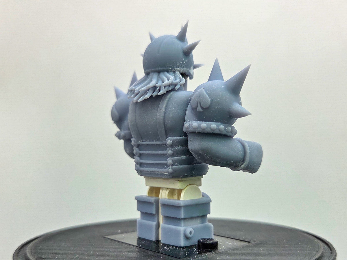 Custom 3D printed pirate that can turn into a castle!