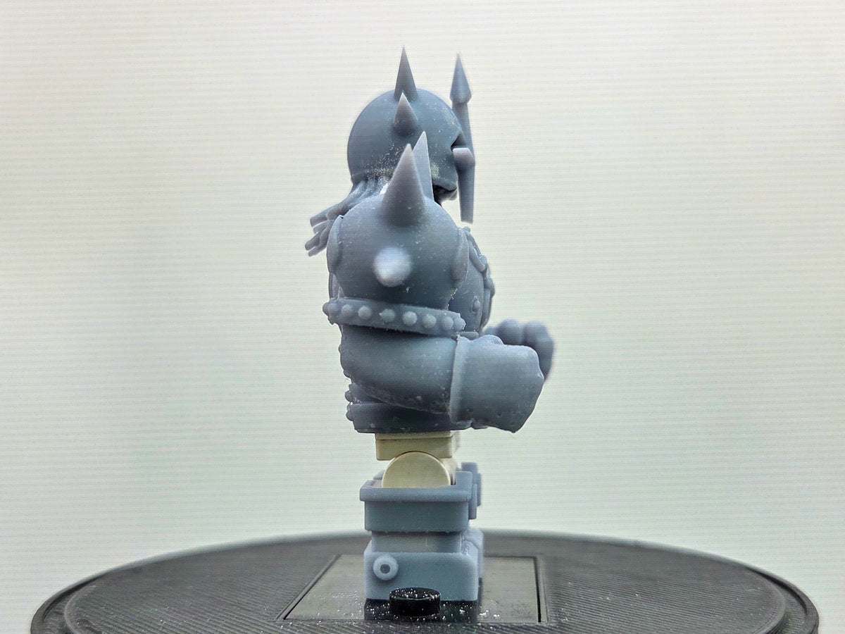 Custom 3D printed pirate that can turn into a castle!