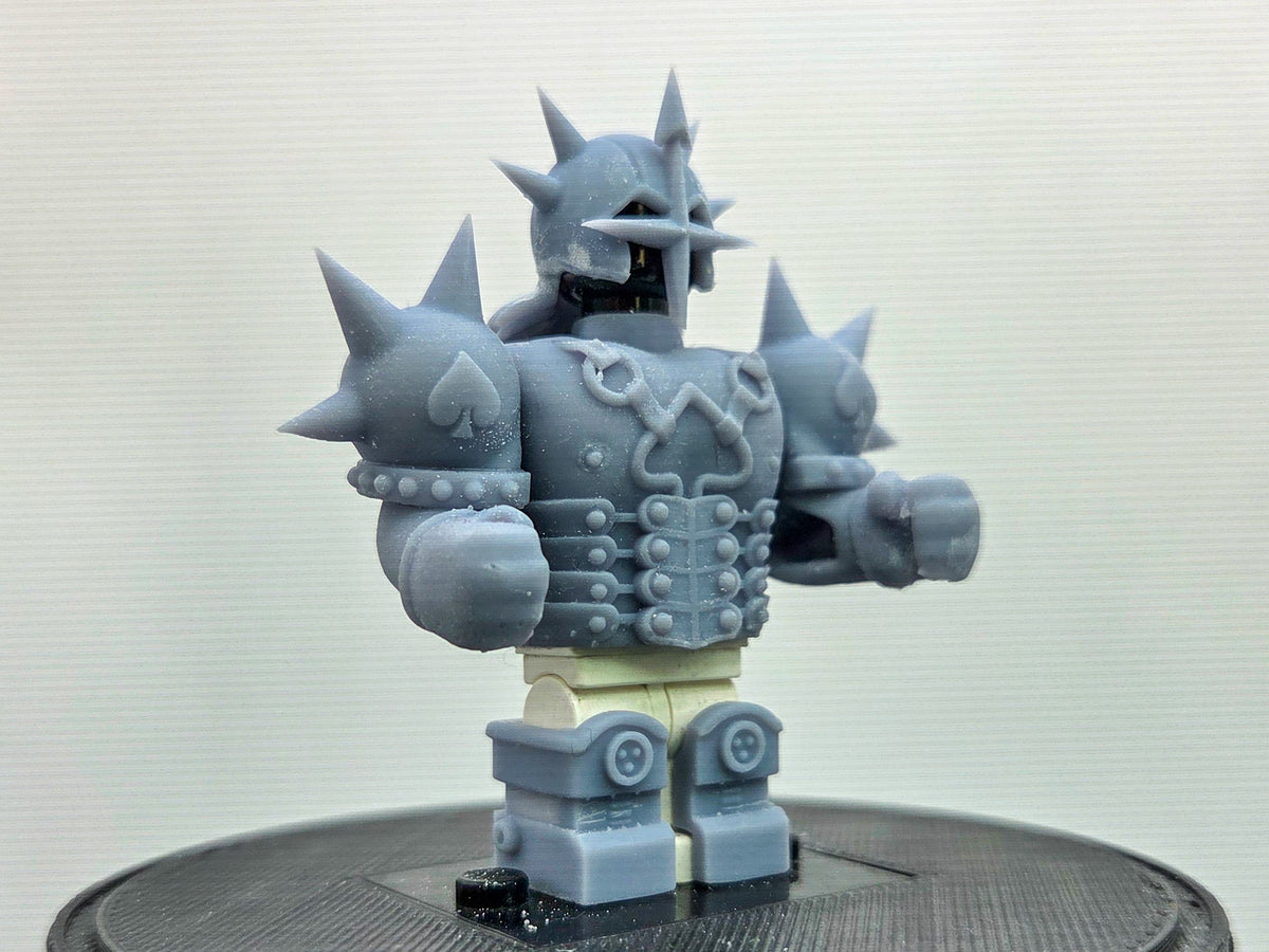 Custom 3D printed pirate that can turn into a castle!