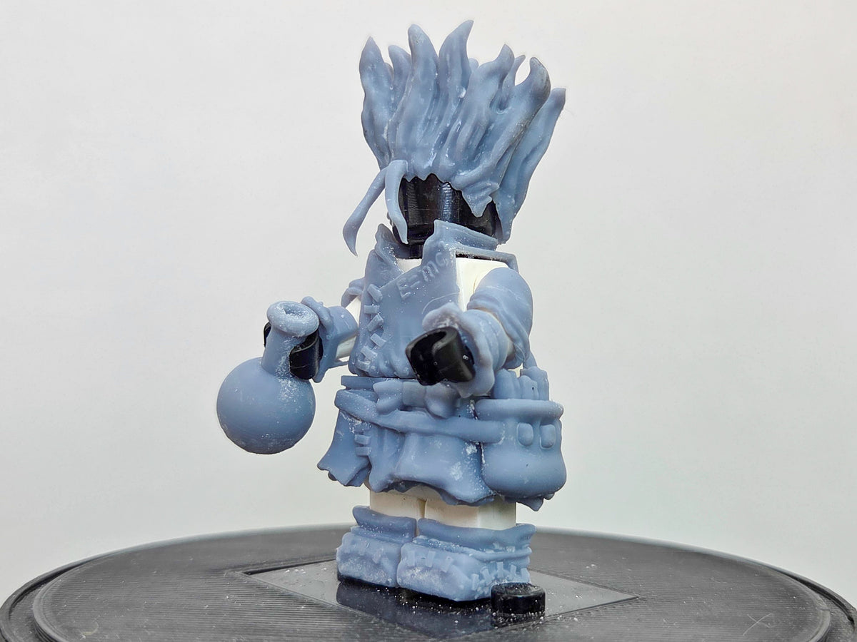Custom 3D printed the  doctor that came out of the stone first!