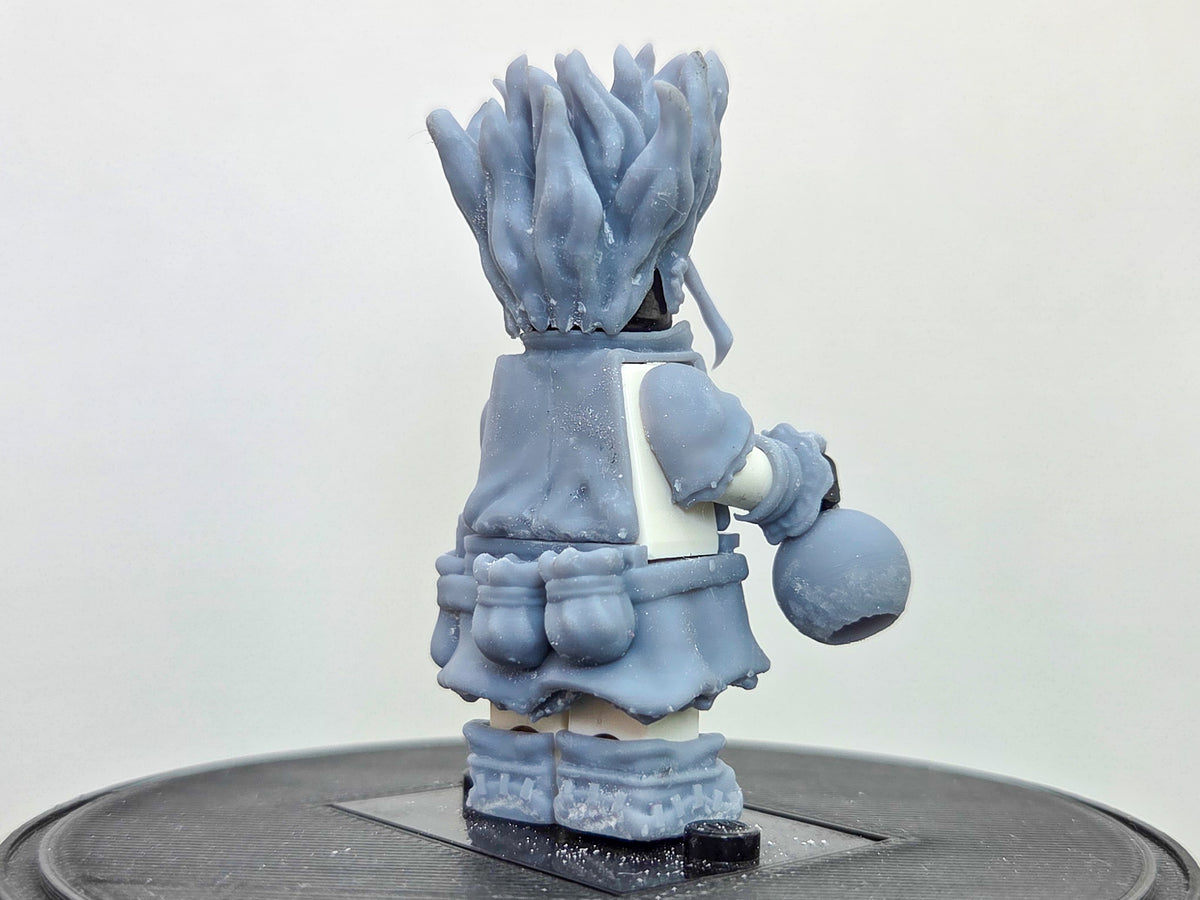 Custom 3D printed the  doctor that came out of the stone first!
