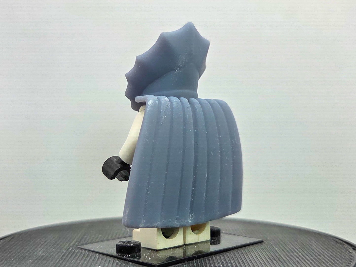 Custom 3D printed lizard like super hero cape!
