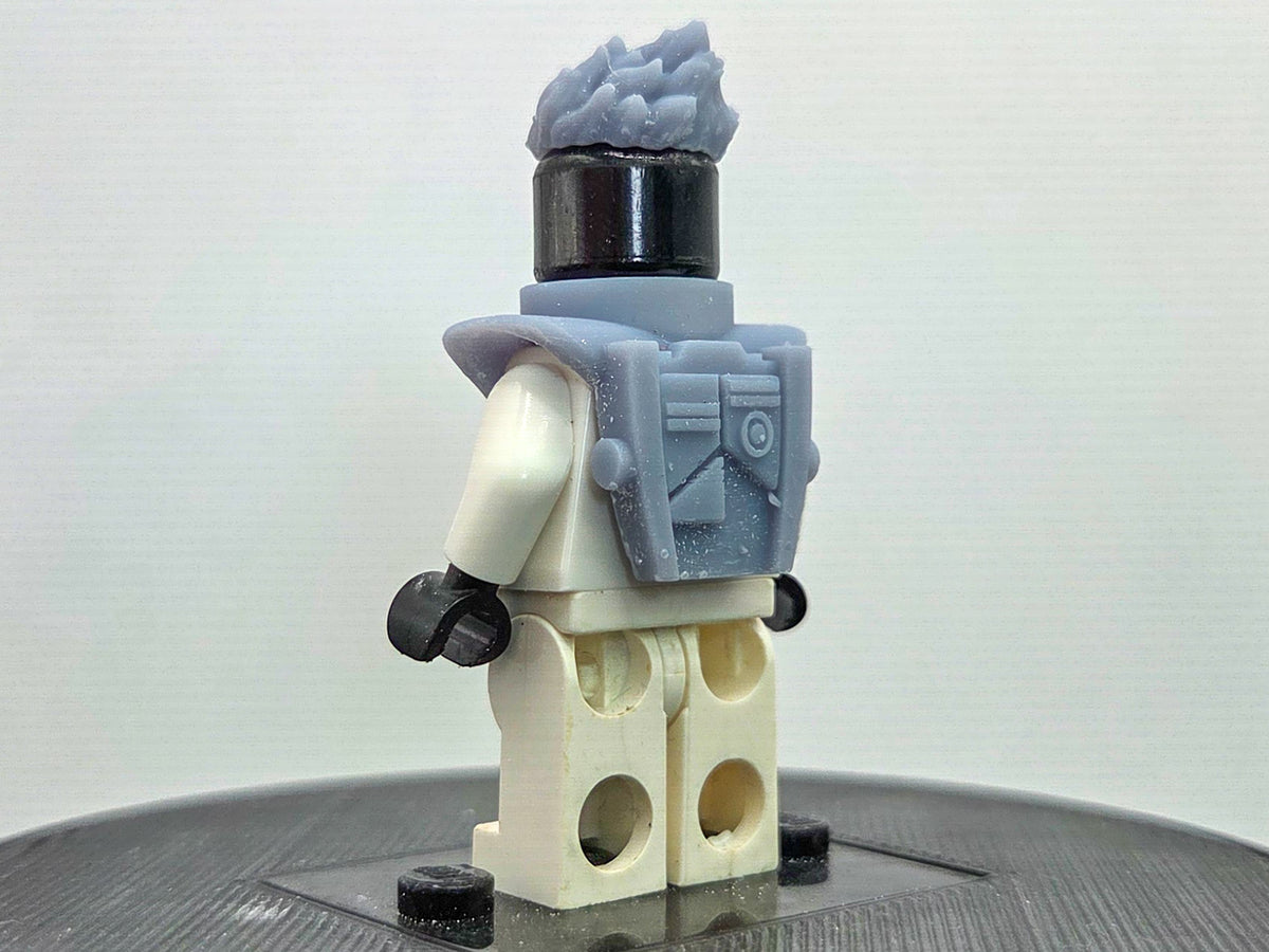 Custom 3D printed flame shooting hero!