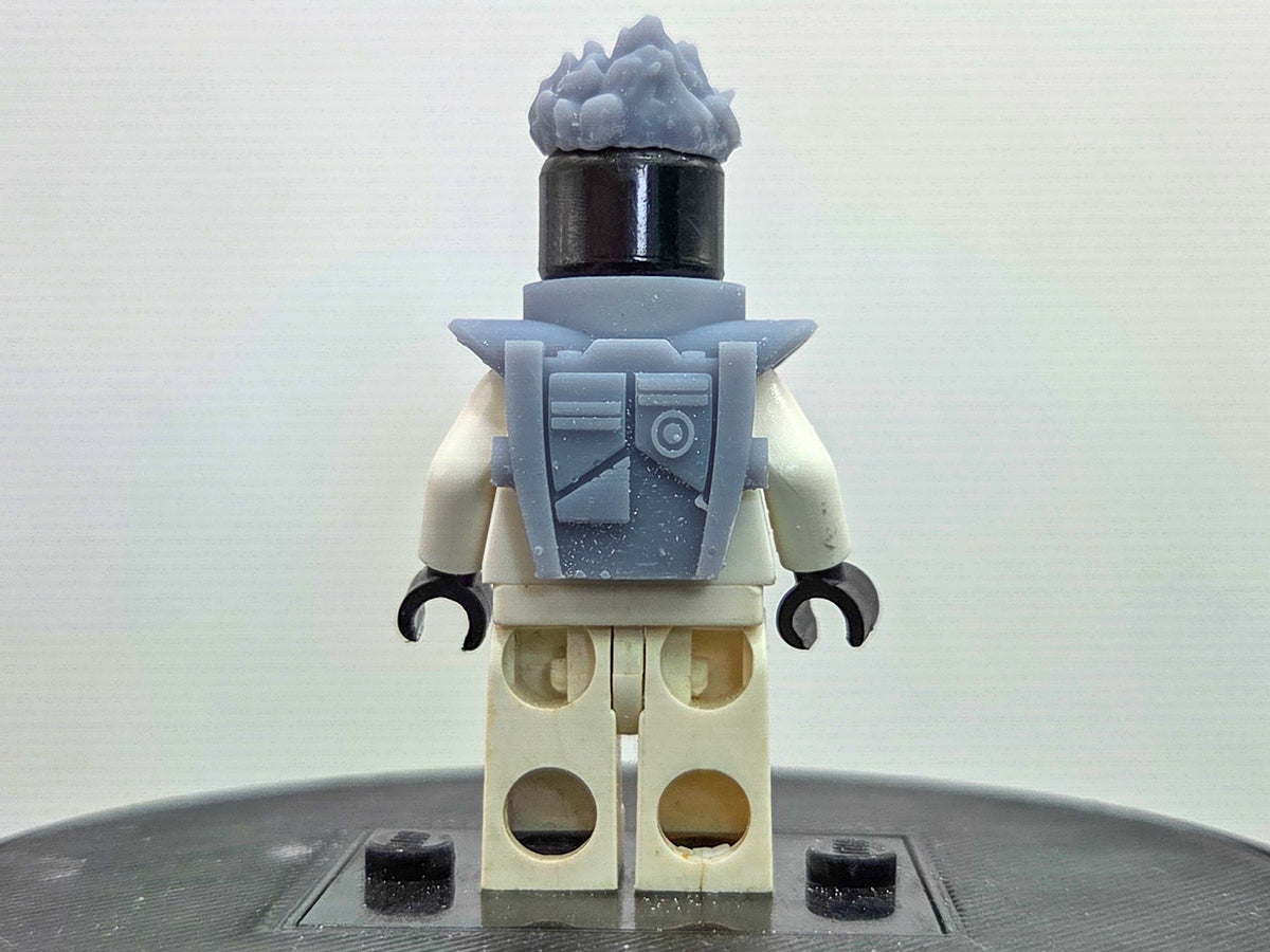 Custom 3D printed flame shooting hero!
