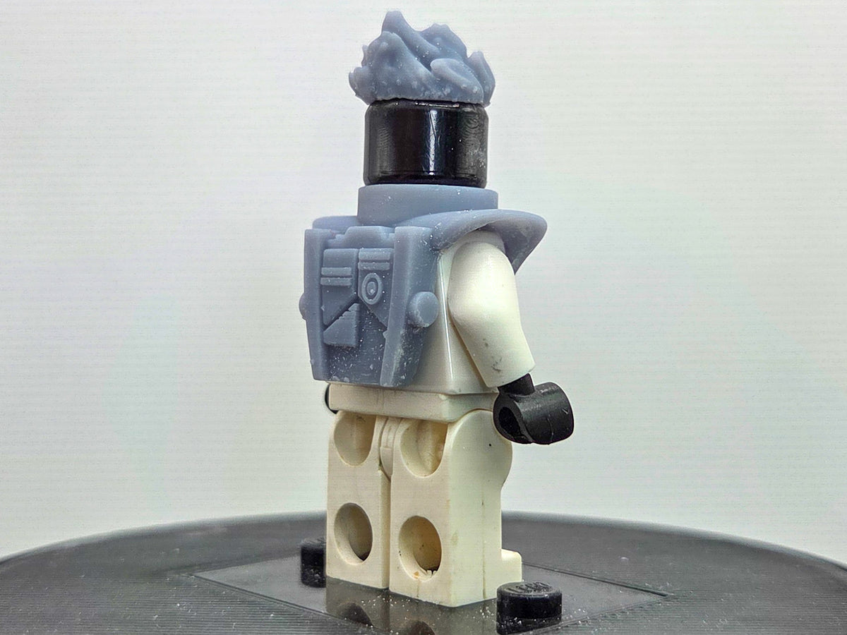 Custom 3D printed flame shooting hero!