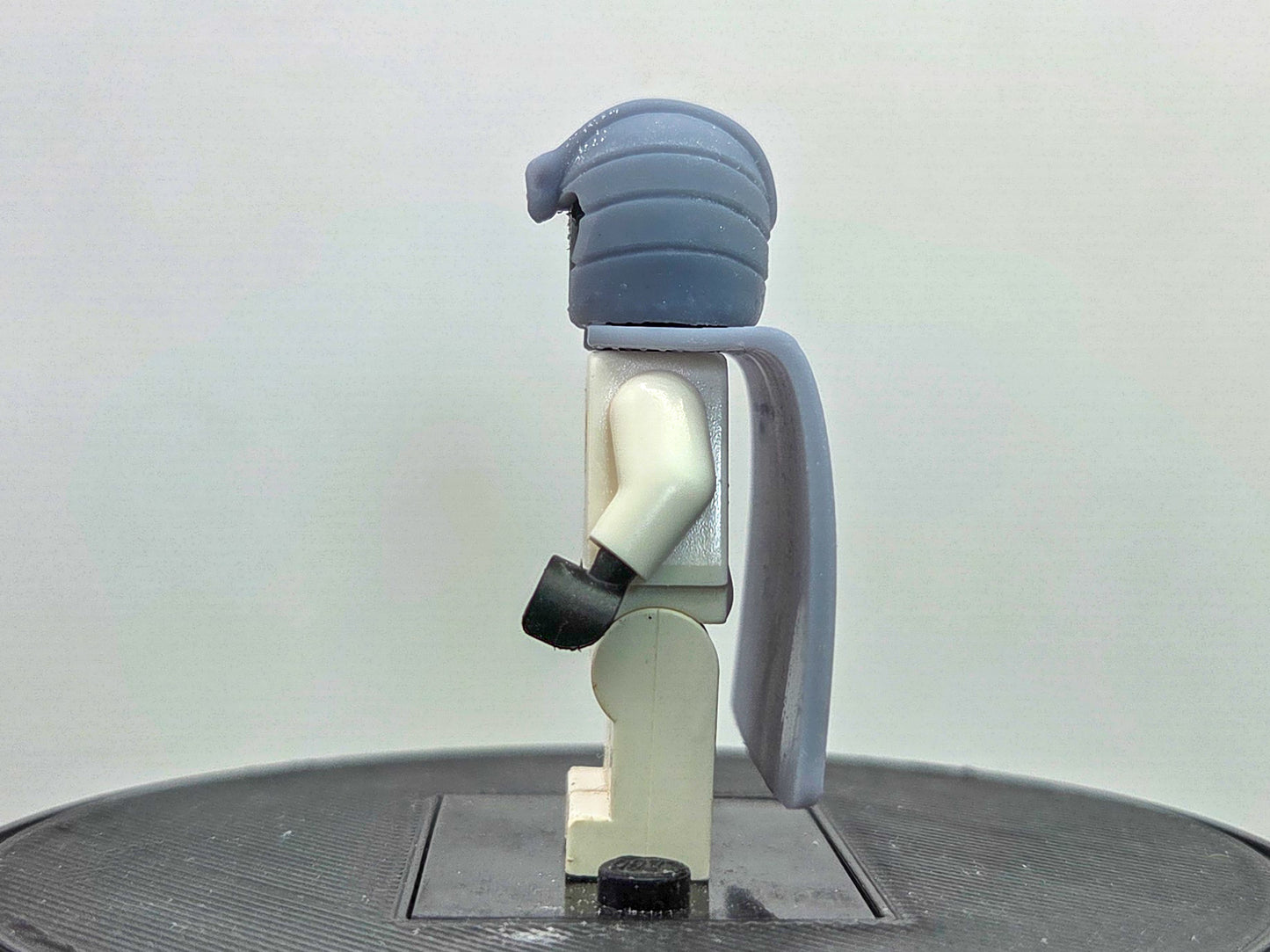 Custom 3D printed snake helmet with cape!