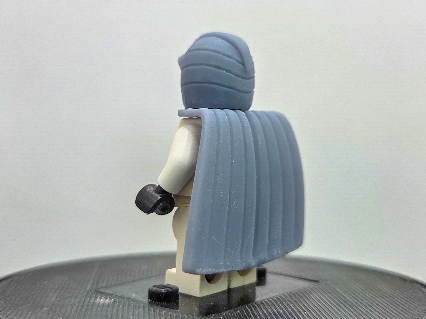 Custom 3D printed snake helmet with cape!