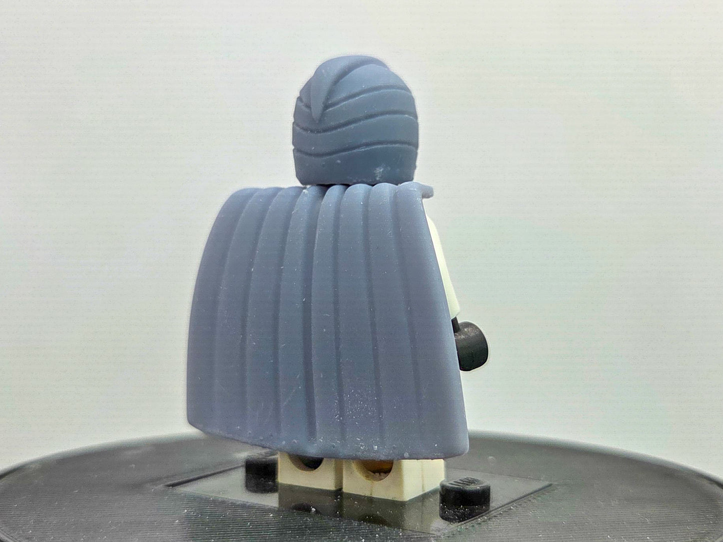 Custom 3D printed snake helmet with cape!
