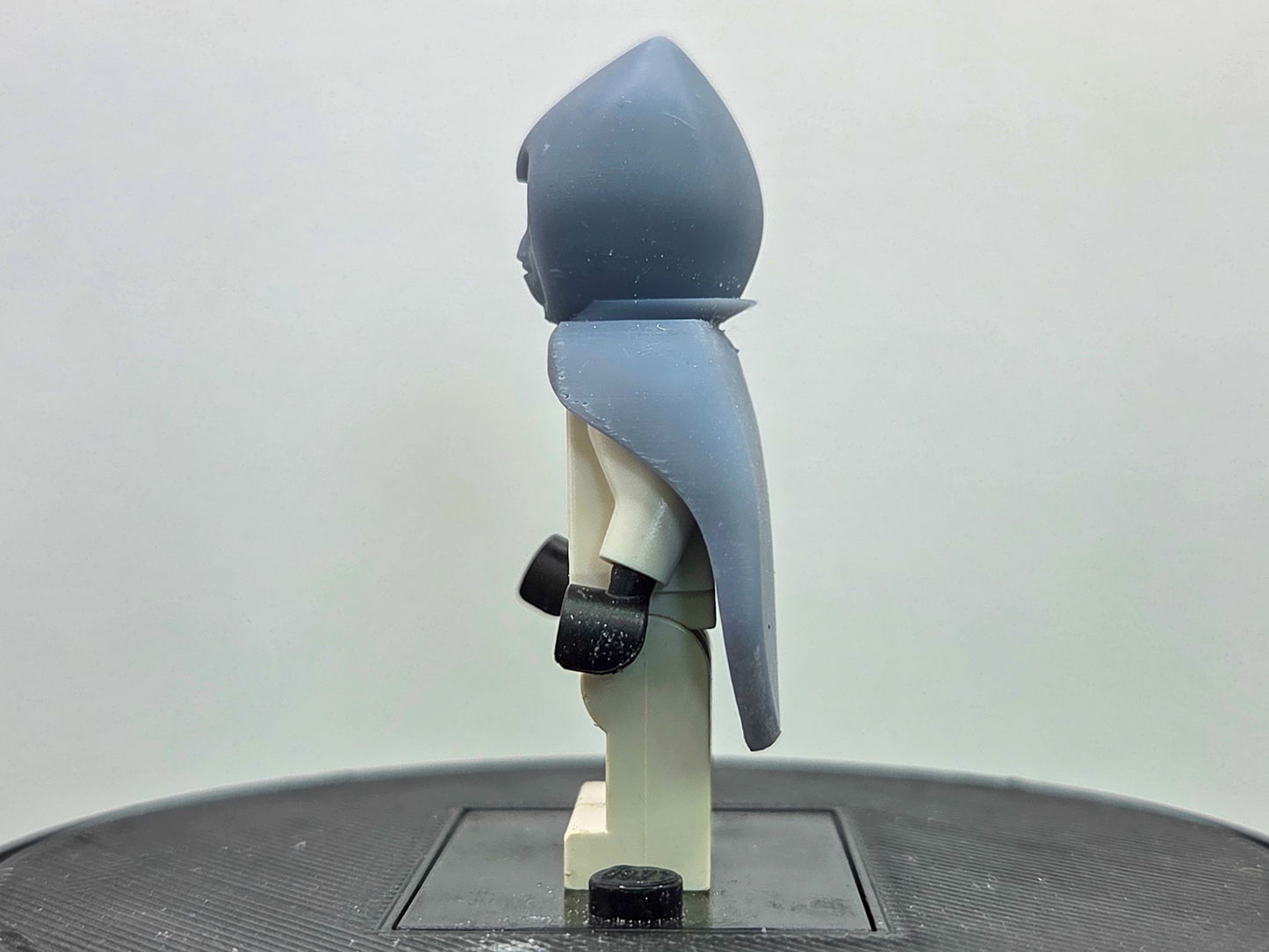 Custom 3D printed golden helmet villain!