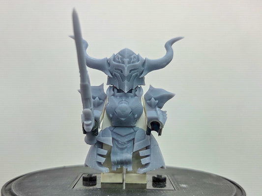 Custom 3D printed red armored one who has faith!