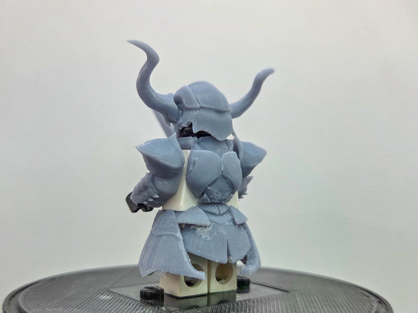 Custom 3D printed red armored one who has faith!