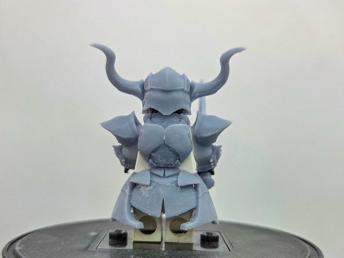 Custom 3D printed red armored one who has faith!