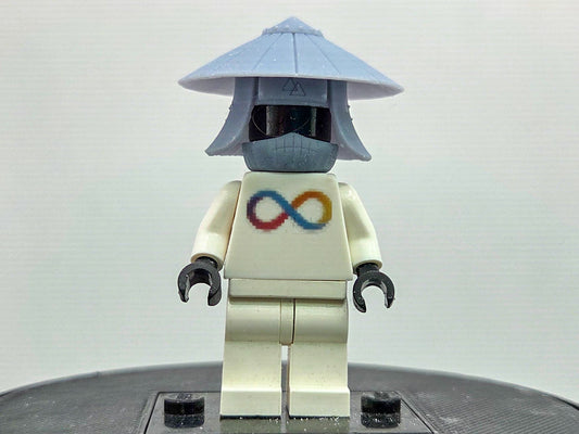 Custom 3D printed ninja that has beast inside number 5!